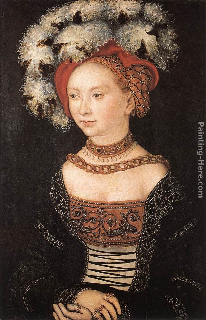 Lucas Cranach the Elder Portrait of a Young Woman